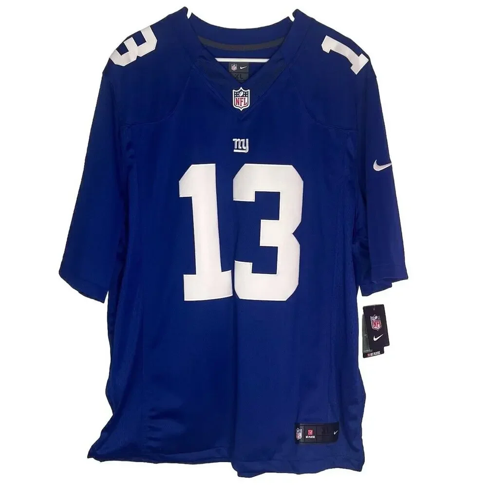 Nike Jersey XL Odell Beckham Jr #13 New York NY Giants On Field NFL Football NEW